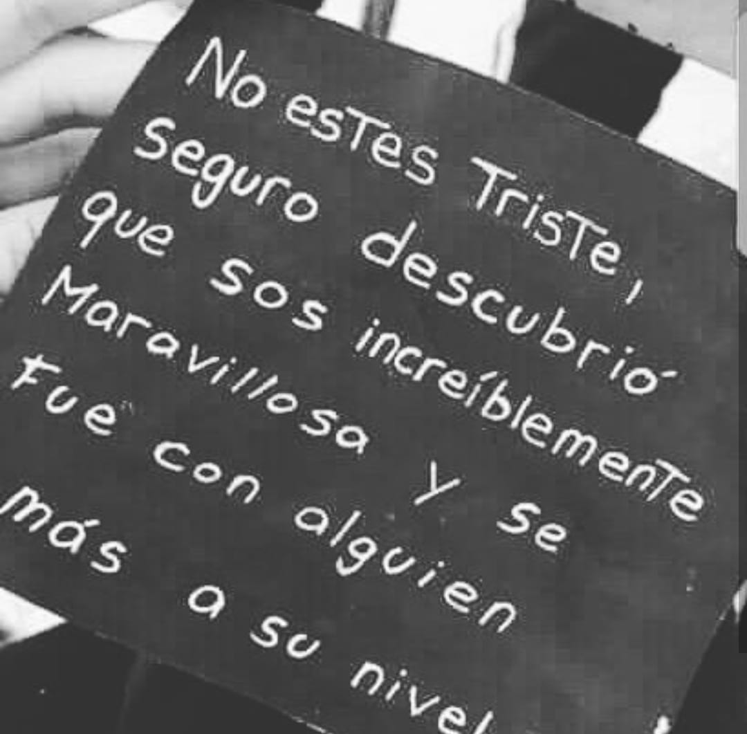 No estÃ©s triste...